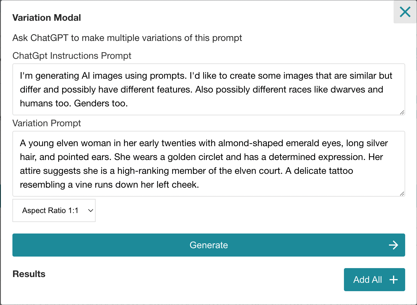 Midjourney Prompt Variations